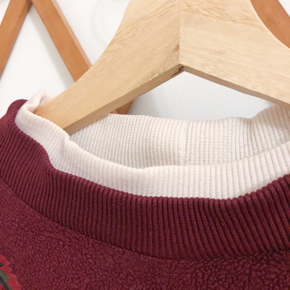 Vintage Embroidered Fleece Sweater - Picture 5 of 6